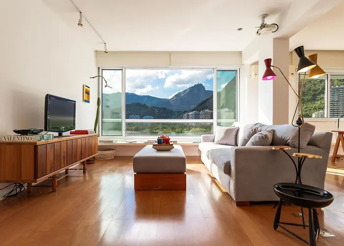 Unhotel - Home Office Loft Vista Para Lagoa E Cristo Redentor Rio de Janeiro